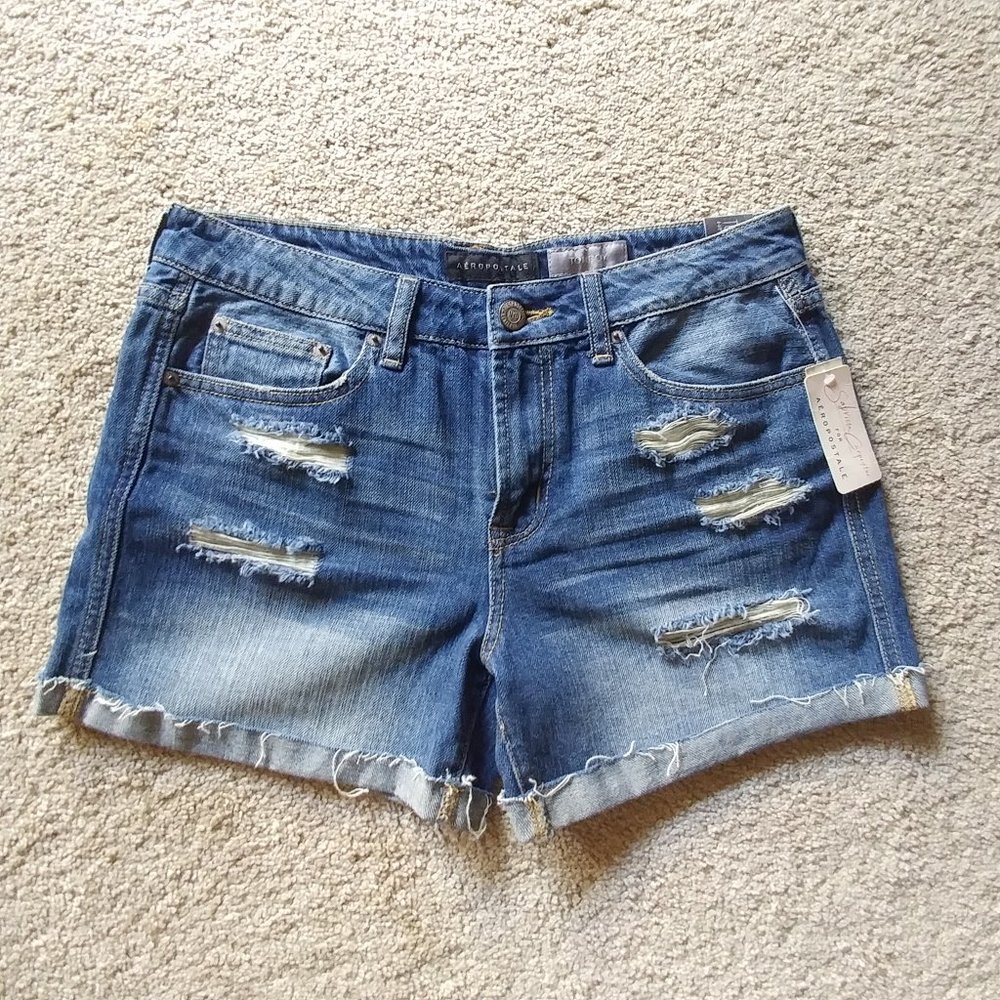 NWT Aeropostale Tomboy Distressed Shorts
